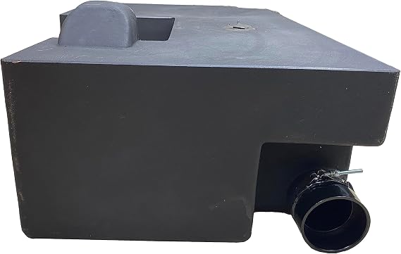 WT-2865 3" Black Water RV Waste Holding Tank 28 Gallon Concession and Camper Waste Black Gray Tank
