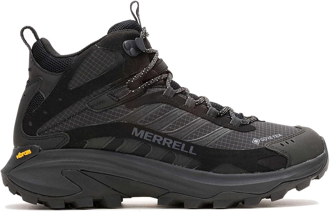 Merrell Moab Speed 2 Mid GORE-TEX Mens Walking Boots - Black