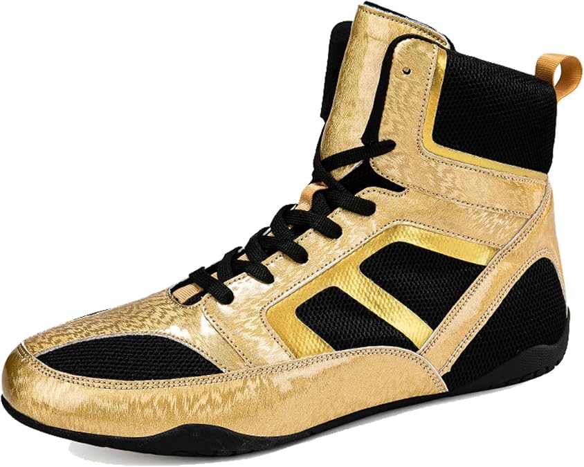 Mens Wrestling Shoes Lightweight Breathable Men Wrestling Sport Sneakers Unisex Boxing Shoes