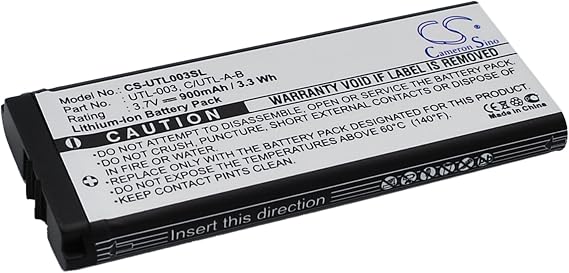 Cameron-Sino Replacement Battery for Nintendo Game, PSP, NDS DS XL, DSi LL, DSi XL, UTL-001