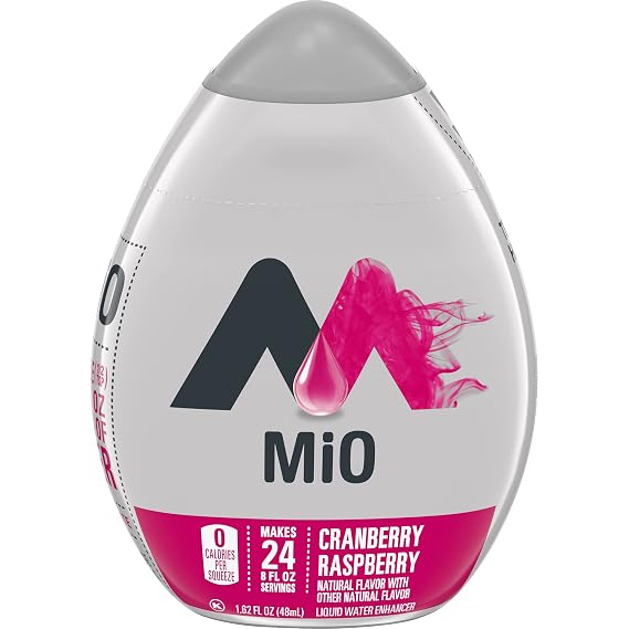 MiO Cranberry Raspberry Liquid Water Enhancer Drink Mix (1.62 fl oz Bottle)