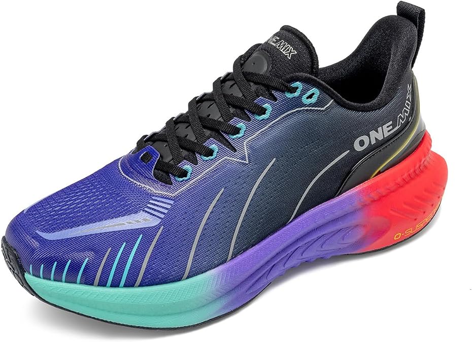 ONEMIX Running Shoes Breathable Mesh Cushioned Stability Athletic Sneakers