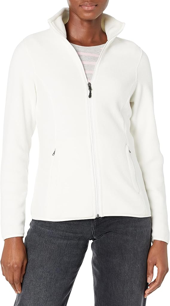 Amazon Essentials Women's Classic-fit Long-Sleeved Full Zip Polar Soft Fleece Jacket (Available in Plus Size)