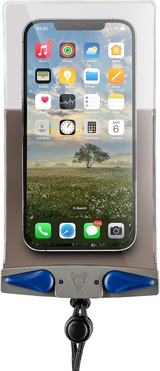 Aquapac Waterproof Phone Case, Small, Grey