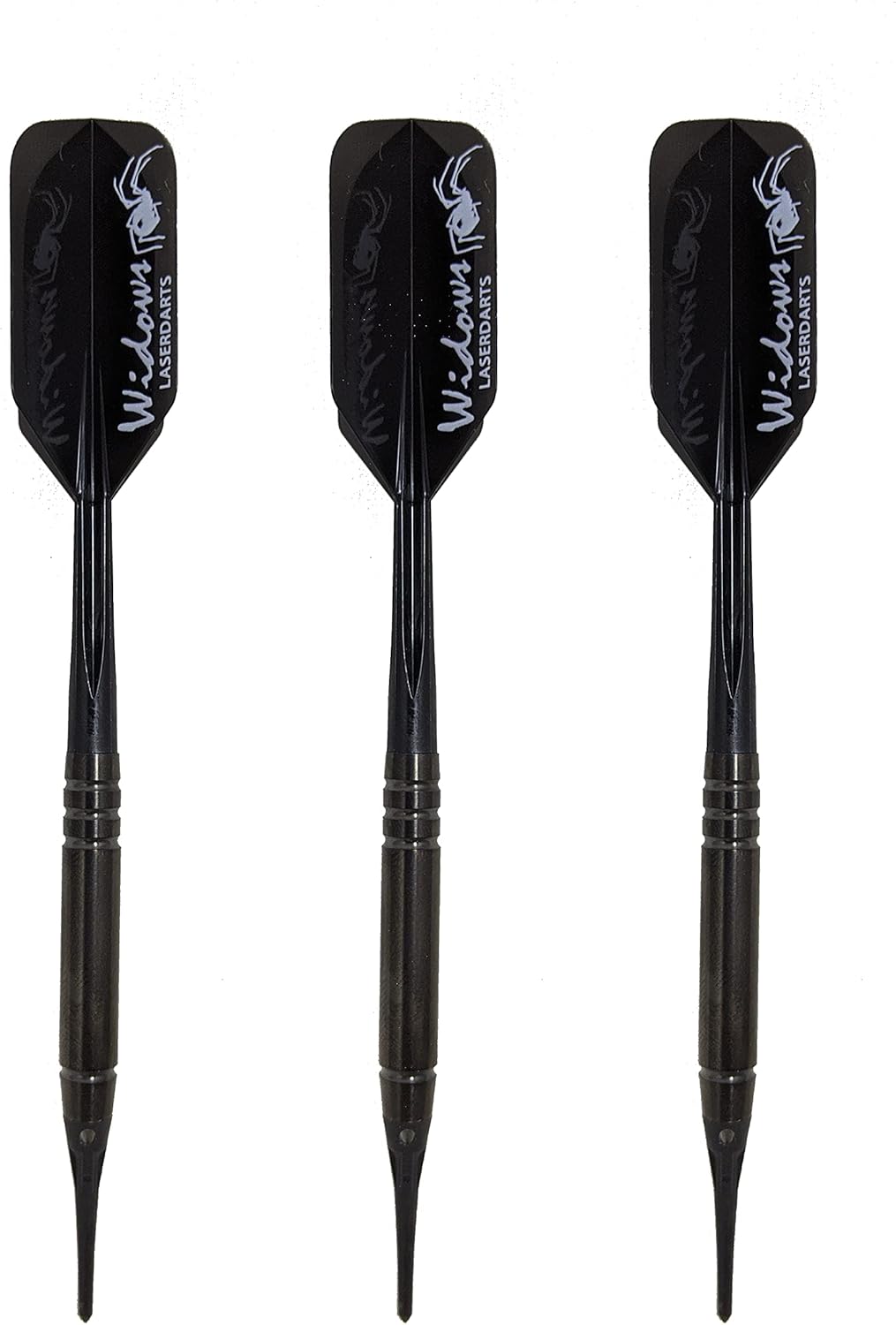 Black Widow Soft Tip Tungsten Darts Smooth Barrel 16 Gram