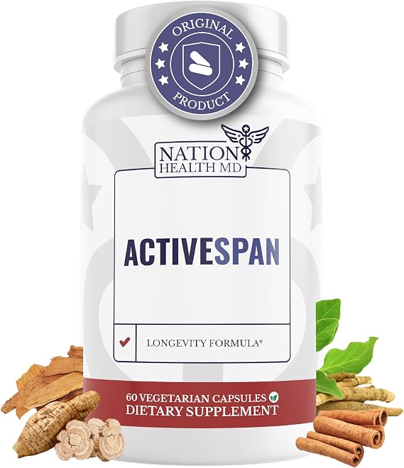 ActiveSpan | Longevity Supplements with Astragalus Root
