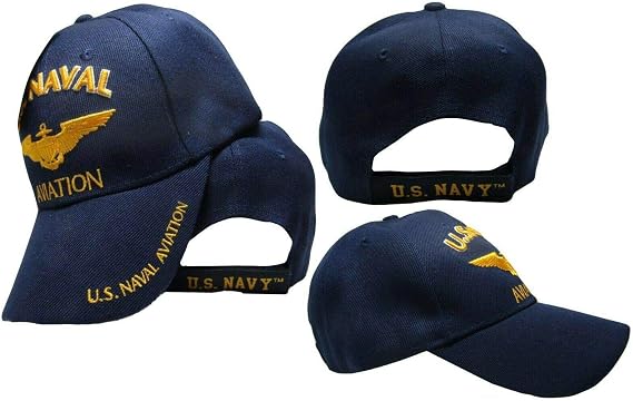 AES U.S. Navy Naval Aviation Ball Cap Baseball Cap Hat (Licensed)