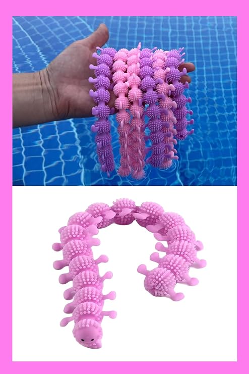 hyd 1 Adet Oyuncak Squishy Sukuşi Duyusal Oyuncak Esnek Yumuşak Havuz Plaj Oyuncağı Pembe