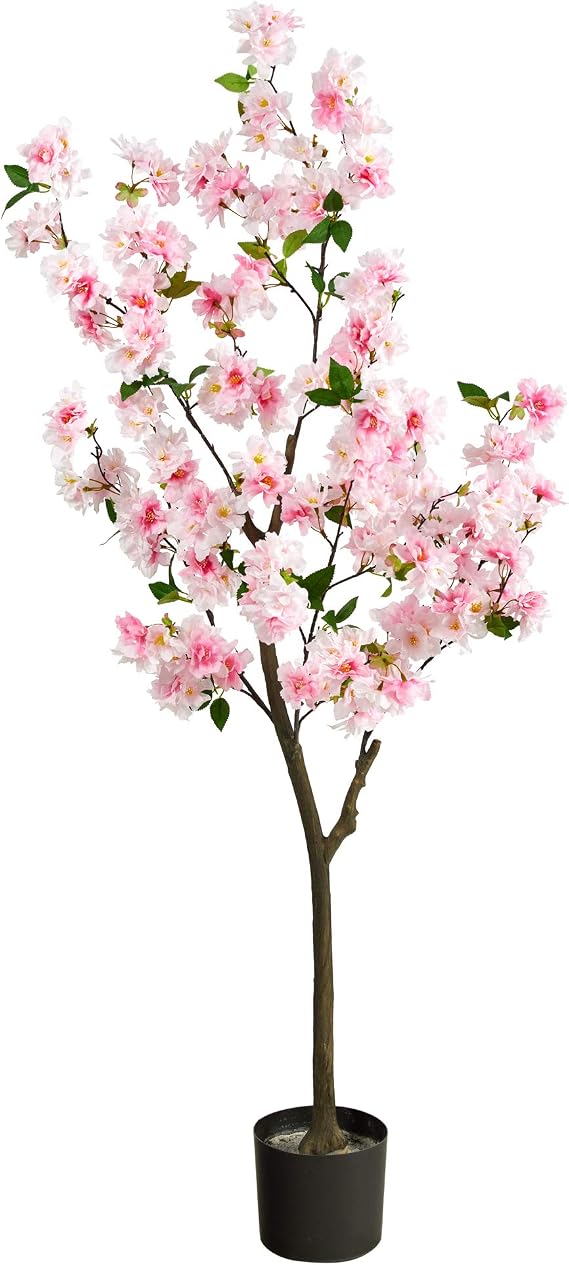 Nearly Natural 5ft. Cherry Blossom Artificial Tree