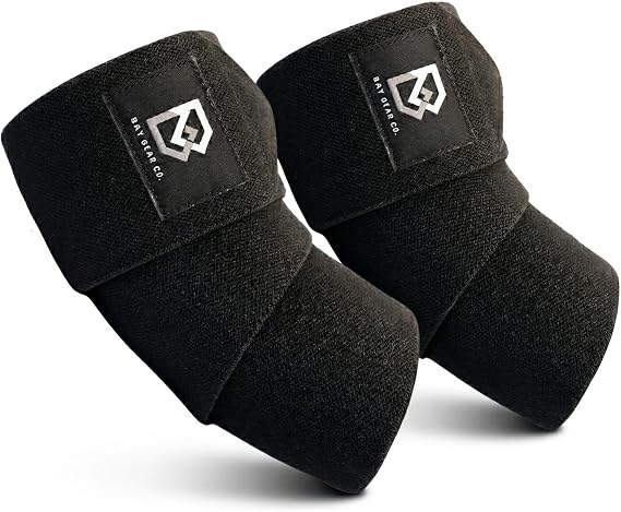 Bay Gear Co. Elbow Wraps for Weightlifting