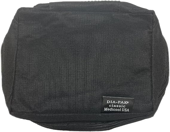 Medicool Dia-Pak Classic Diabetic Organizer for Two Week Supply with Large Gel Pack | DP CLAS/BK