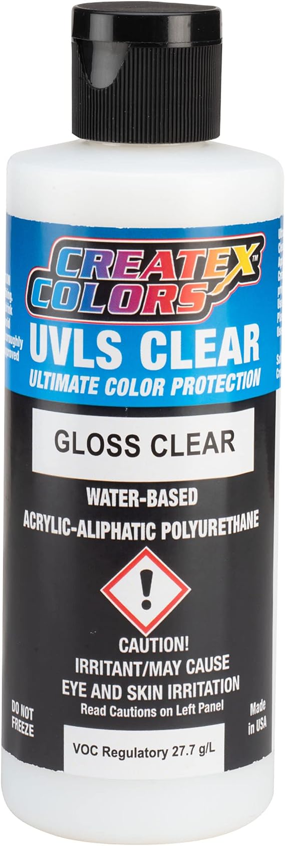 Createx Airbrush Paint UVLS Gloss Clear, 8 Oz (4050-08)