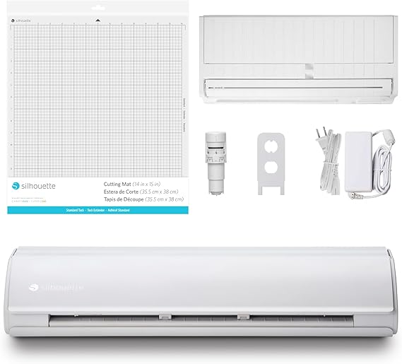 Silhouette Cameo 5 Plus 15 inch Vinyl Cutting Machine with Studio Software, Electric Tool and ES Mat Compatible, SNA and IPT, 50 db
