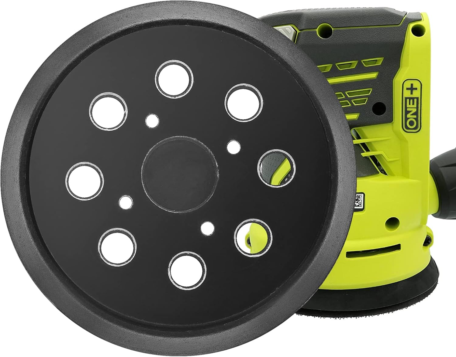 5 Inch Sander Pad Replacement for Ryobi #300527002, Hook and Loop Sander Backing Pad Compatible with Ryobi RS290, RS280RS280VS, RS281VS, P411 Random Orbit Sander