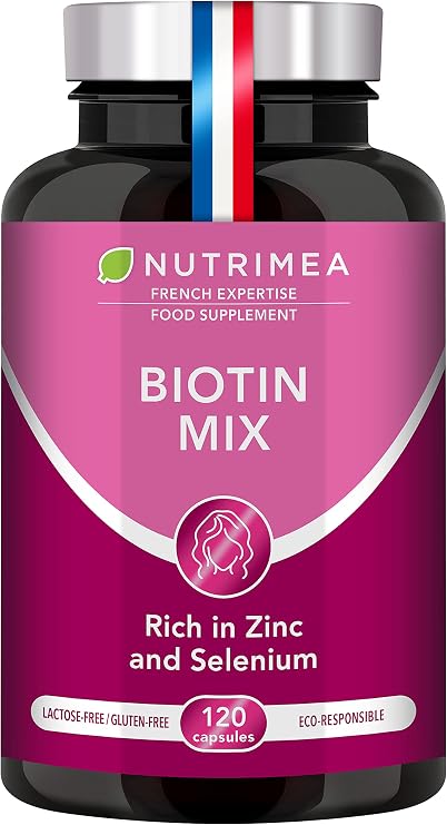 Nutrimea - Biotin Hair Growth Supplement - Hair Skin and Nails Vitamins