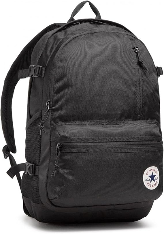 Converse Unisex Straight Edge - Seasonal Color BACKPACK, Black, One Size, BACKPACK