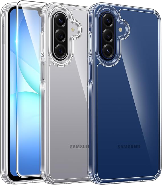 FNTCASE for Galaxy A17-5G Phone Case Samsung Galaxy A16 Clear Phonecase
