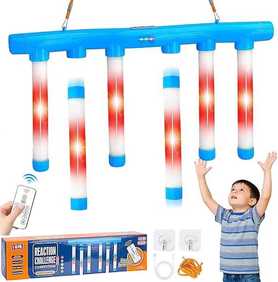 Catching Sticks Game, 3 Speed Reaction Game Training Toy