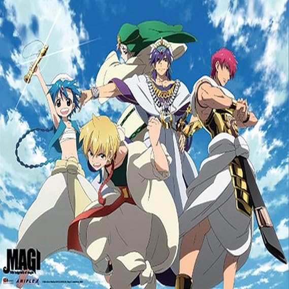 Great Eastern Entertainment Magi Group Wall Scroll, 33 by 44-Inch
