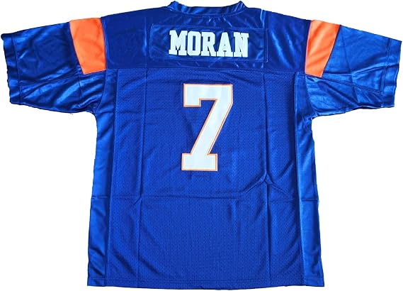 Blue Mountain State 7 Alex Moran Football Jersey Blue White
