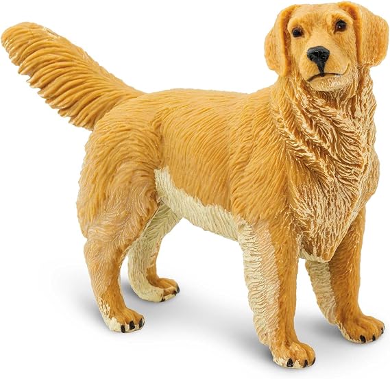 Safari Ltd. Golden Retriever Toy - 4.5 Inch Realistic Pet Figure for Kids