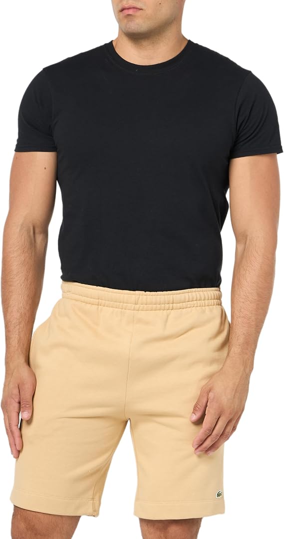 Lacoste Men's Organic Brushed Cotton Fleece Shorts
