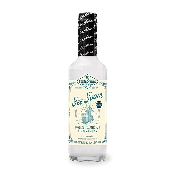 Fee Brothers Fee Foam Cocktail Foamer, 12.7 Fl Oz (Pack of 1)
