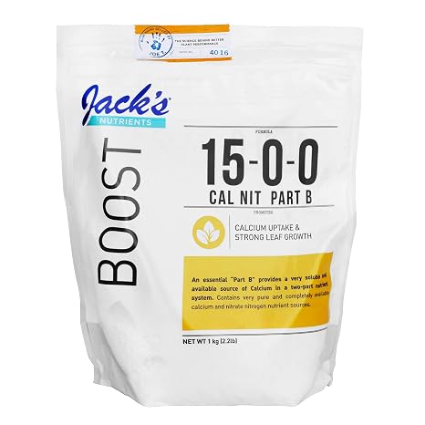 Jack's Nutrients 15-0-0 Part B Calcium Nitrate, 2.2lb
