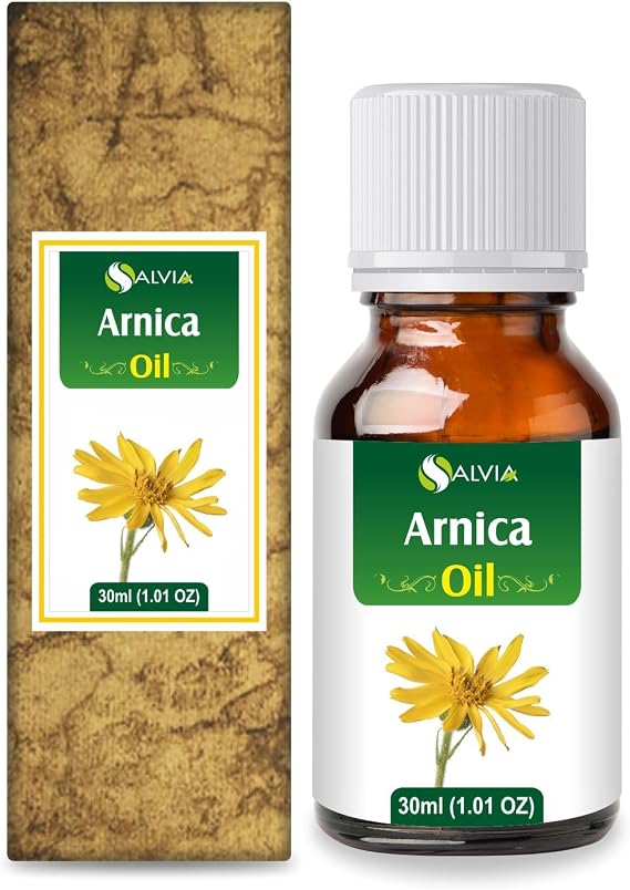 Salvia Arnica Oil 30 ml (1.01 fl oz) – Rich Texture Oil for Body Blends, Skincare, Haircare & Bulk Formulations