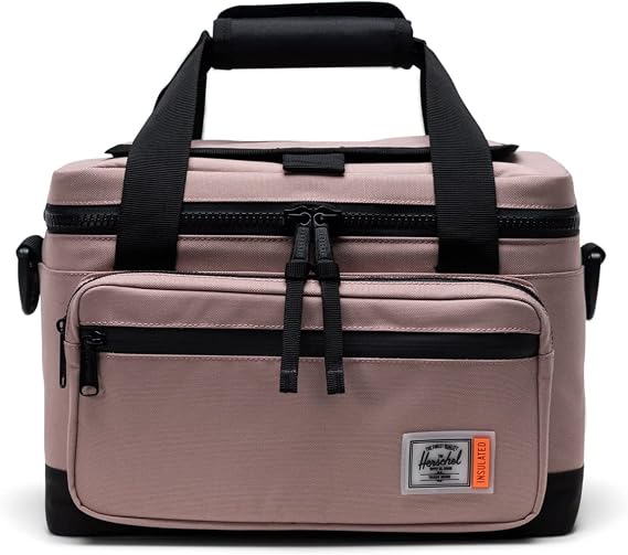 Herschel Supply Co. Pop Quiz 12 Pack Insulated Cooler, Ash Rose