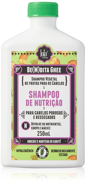 Lola Brasil - Be(M) dita Collection - Pineapple and Karite Butter Nourishing Shampoo 250 Ml (8.45 Fl Oz)