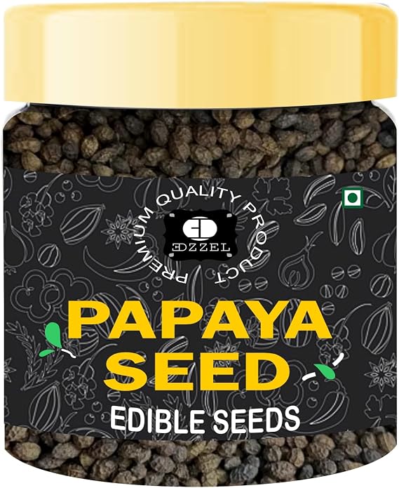 EDZZEL Dry Roasted Papaya Seeds (0.52 Oz / 15 Gram)
