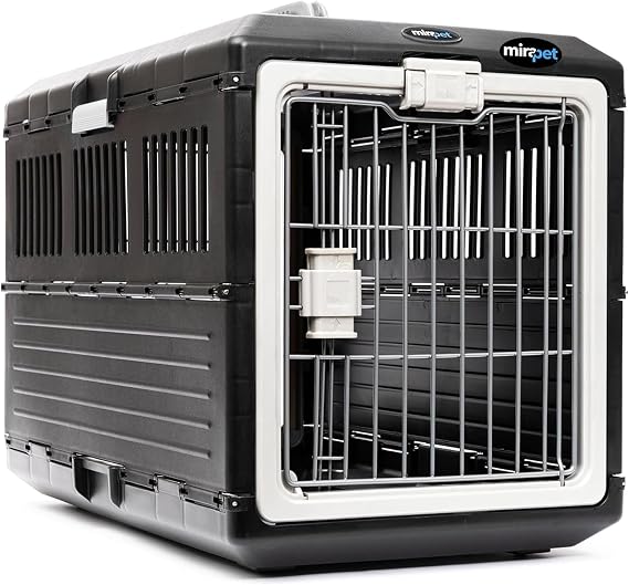 Collapsible Pet Carrier for Large Dogs & Cats, 35"L x 21"W x 27"H