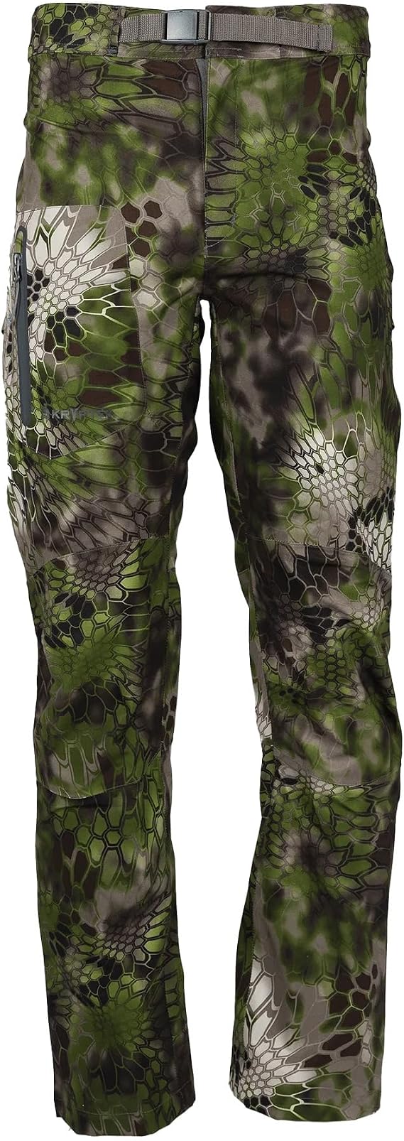 Kryptek Men's Koldo Pant Waterproof Windproof 3 Layer Rain Pant with Reinforced Zones Ventilation
