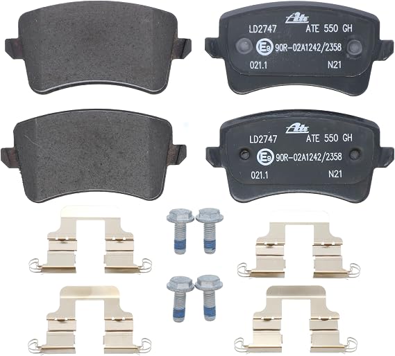 ATE Ceramic Rear Disc Brake Pad Set LD2747 for Audi