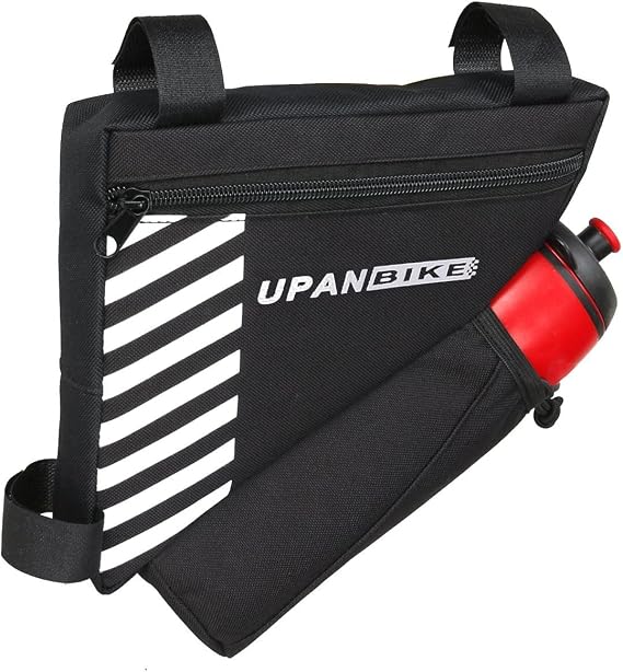 UPANBIKE Triangle Frame Bag - 1.5L Polyester Storage Bag for Road and Mountain Bikes