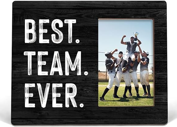 Team Gifts Picture Frame, Best Team Everifts Photo Frame Gift for Employees Coworkers Baseball Soccer Team 4x6