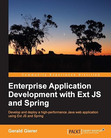 Enterprise Application Development with Ext JS and Spring