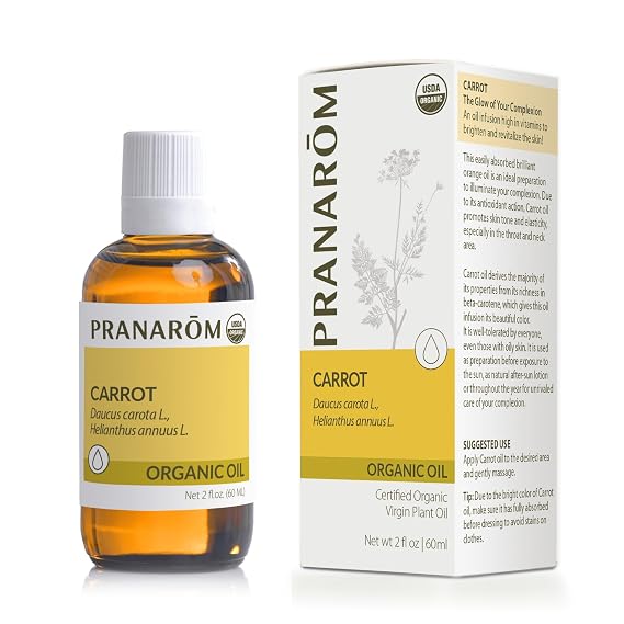Pranarom - Carrot Virgin Plant Oil - 2oz