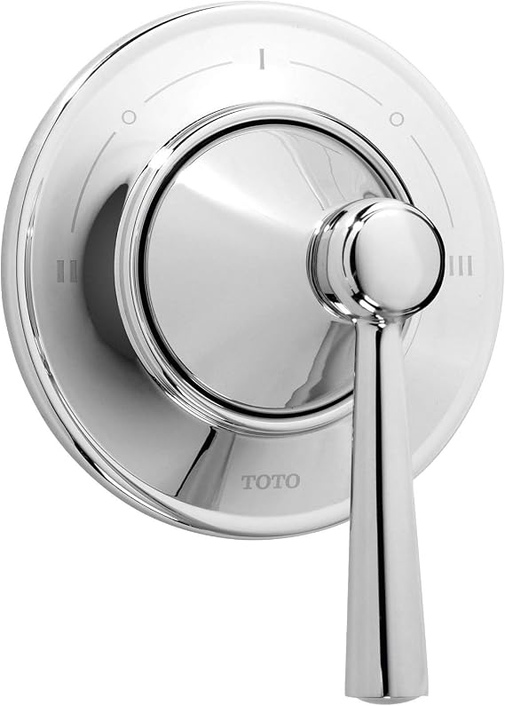 Toto TS210X#CP Silas Three-Way Diverter Trim with Off, Polished Chrome
