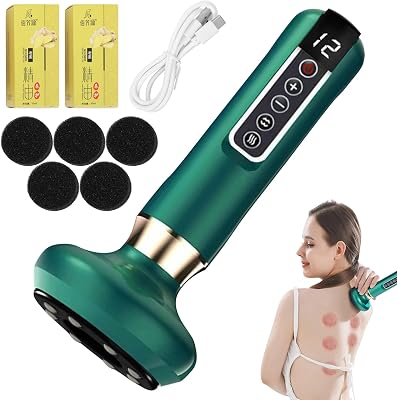 Anti Cellulite Massager, Upgraded Blue Cellulite Massager for Abdominal Belly Thighs Butt Neck at Home