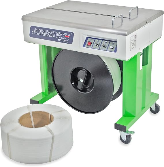 JORESTECH Semi-Automatic Strapping Machine + 1 Strap Coil Free