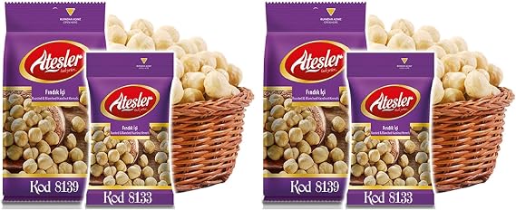 Fires Nuts Roasted Hazelnuts 50 gr 2 pack
