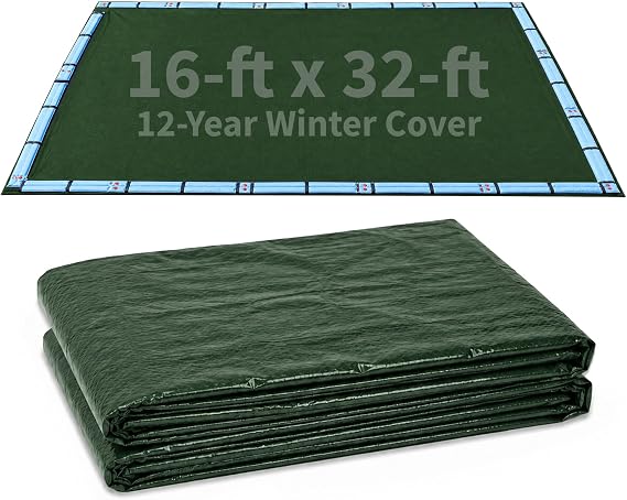 Blue Wave Arctic Armor 16x32-ft Rectangular In-Ground Pool Winter Cover