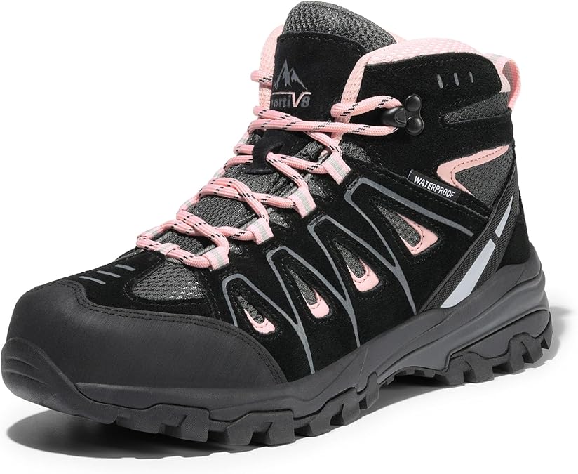NORTIV 8 Women's Waterproof Hiking Boots Trekking