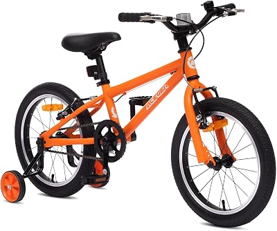 ACEGER Kids Bike for Boys Girls Aged 3-10 Years Old, 14 16 20 Inch Sport Style Children Bicycle with Dual Handbrakes, Training Wheels or Kickstand Available, Rider Height 39 to 55 Inch