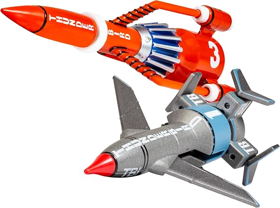 Corgi Diecast Model Cars - CC00902 Thunderbirds F.A.B. Collection Thunderbird 1 and 3 - Classic Aircraft Collectible for Men & Women - Die Cast Vehicle Models for Boys & Thunderbirds Enthusiasts