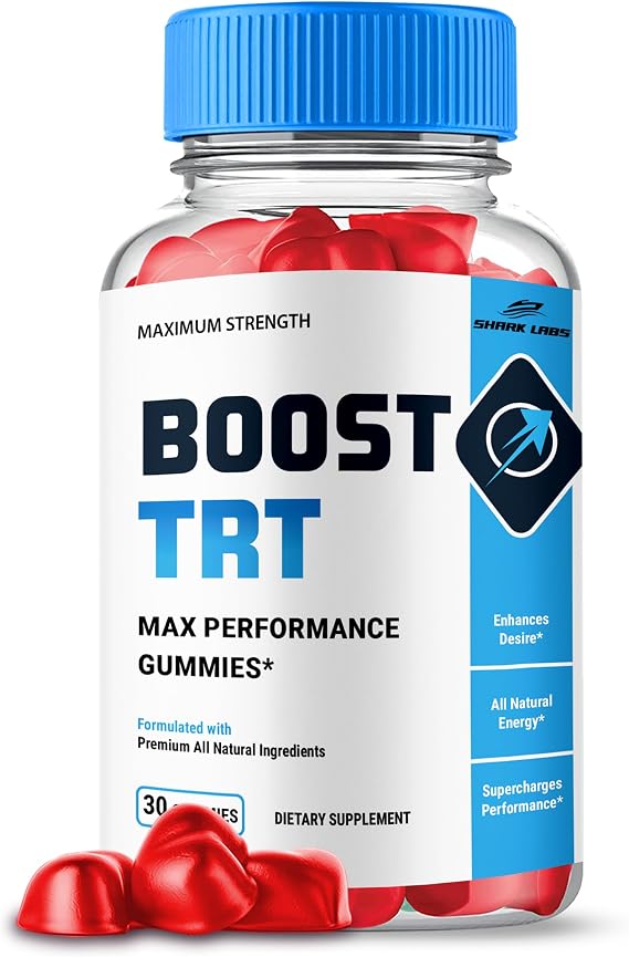 (1 Pack) Boost TRT Gummies, Maximum Strength Supplement, BoostTRT Advanced All Natural Vitamin Gummies