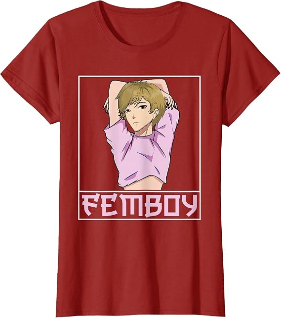 Femboy Pride LGBT LGBTQ LGBTQ+ Classic Anime Design T-Shirt