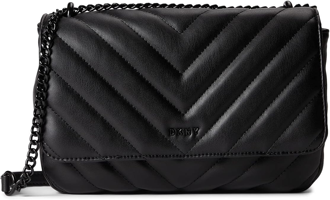 DKNY Veronica Large Shoulder Black/Black One Size